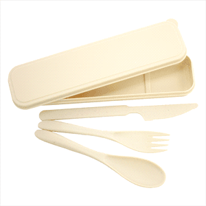 Bamboo Fibre Cutlery Set
