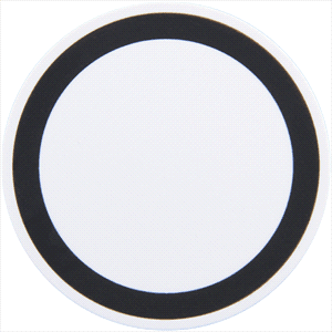 Freal Wireless Charging Pad, White/Solid Black