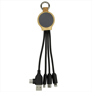 16.5cm Recycled 6-In-1 Charging Cable