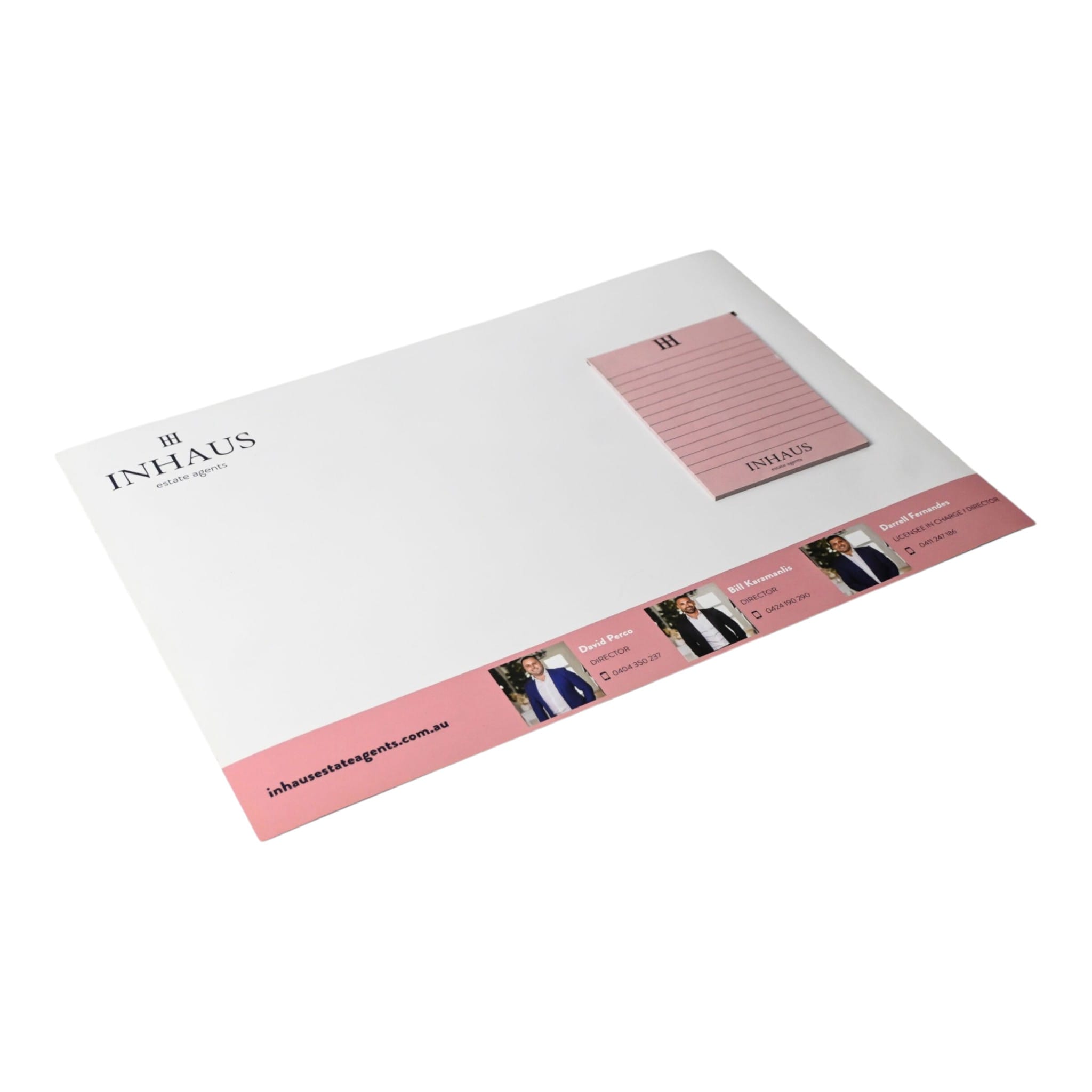 A3 Magnetic Whiteboard with Notepad