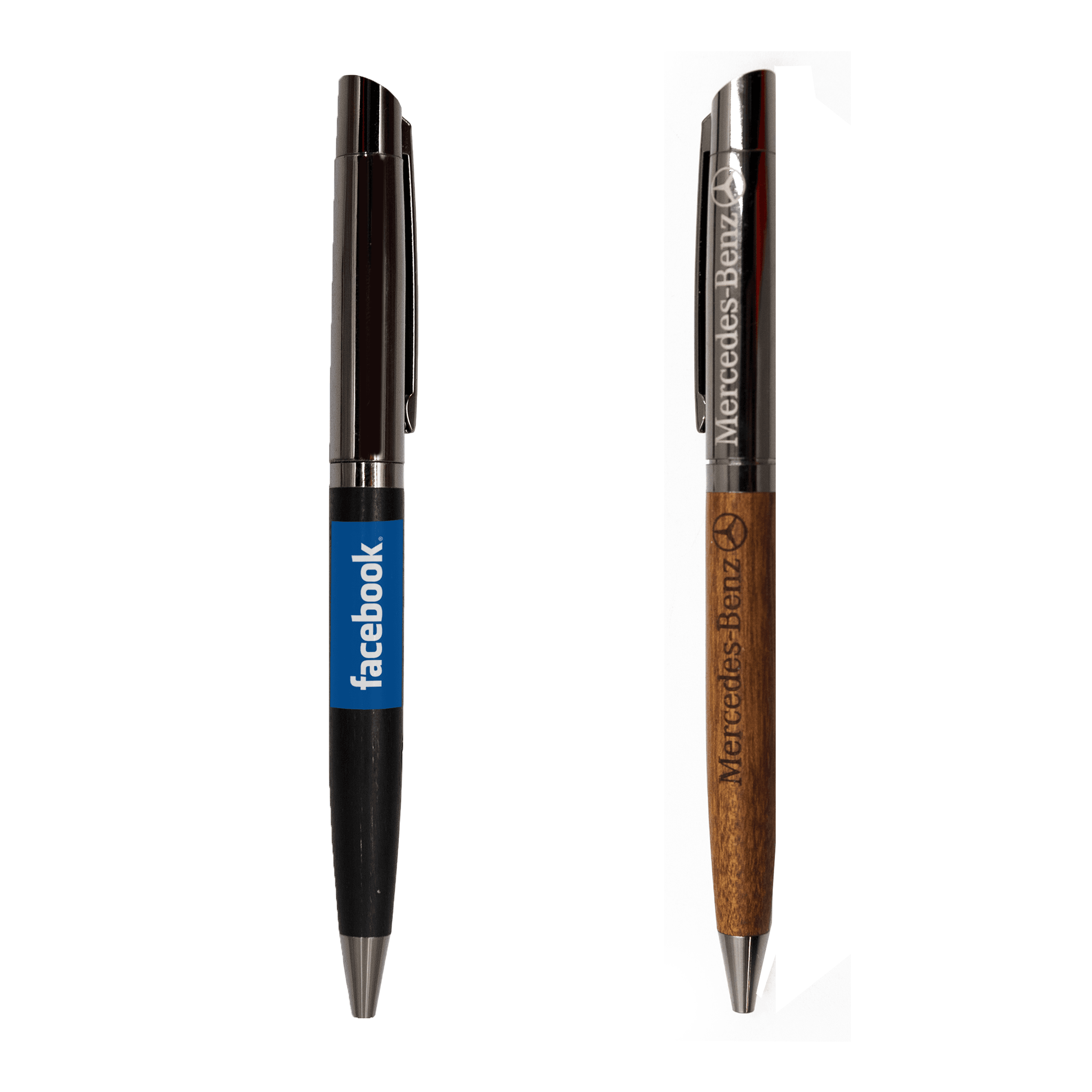 The Heritage Wooden + Metal Ball Pen
