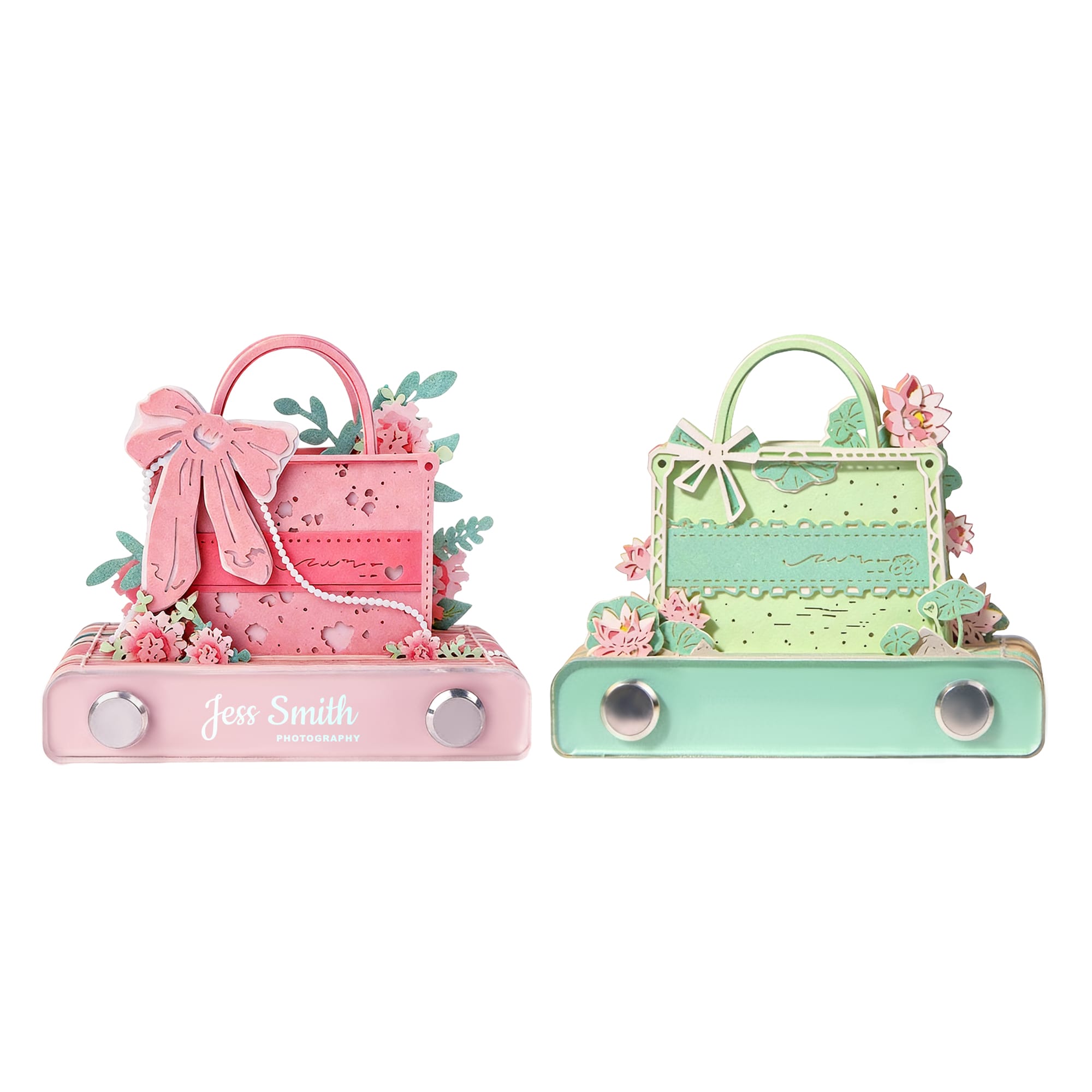 3D Paper Art Handbag Tear-off Notepad