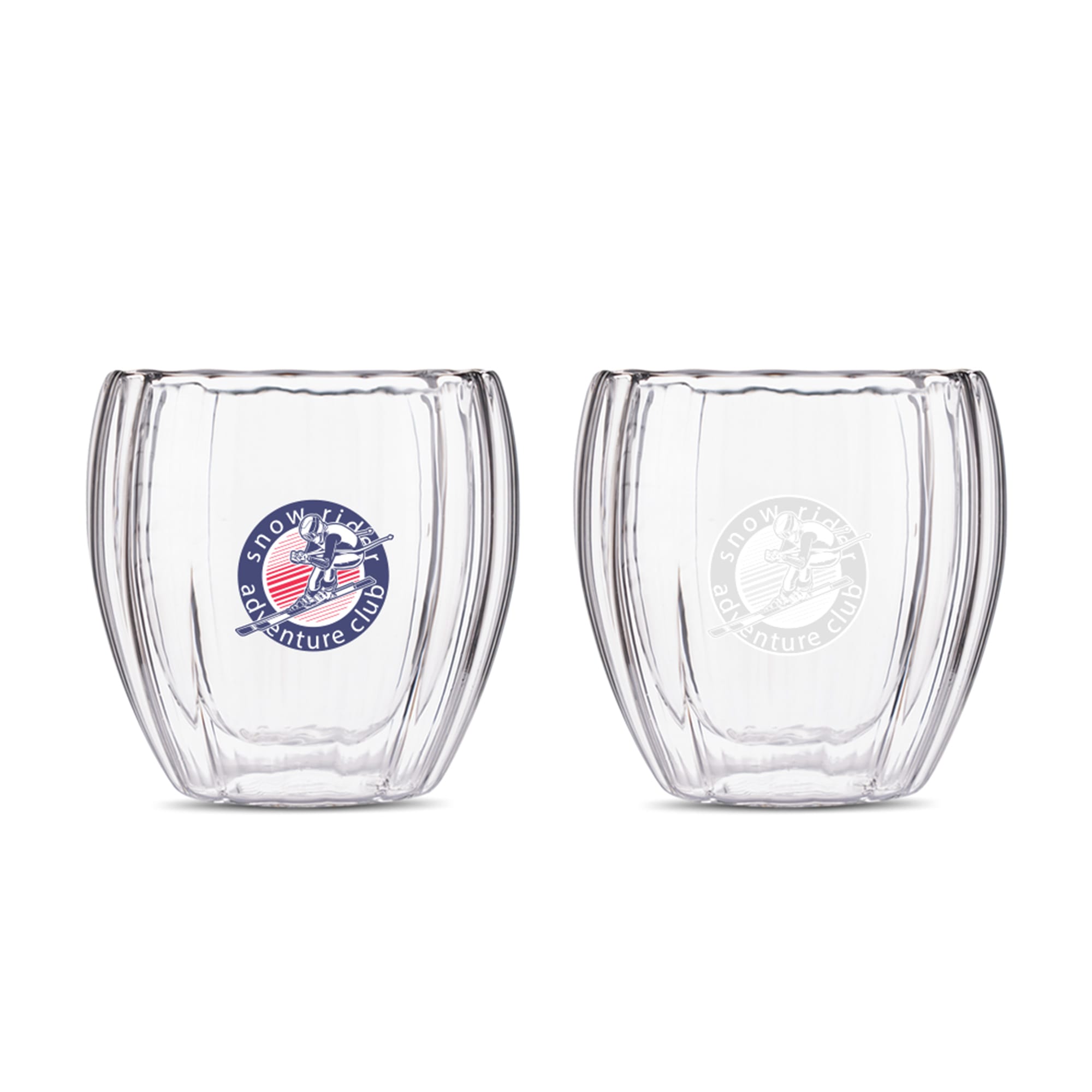Spiral Double Wall Glass