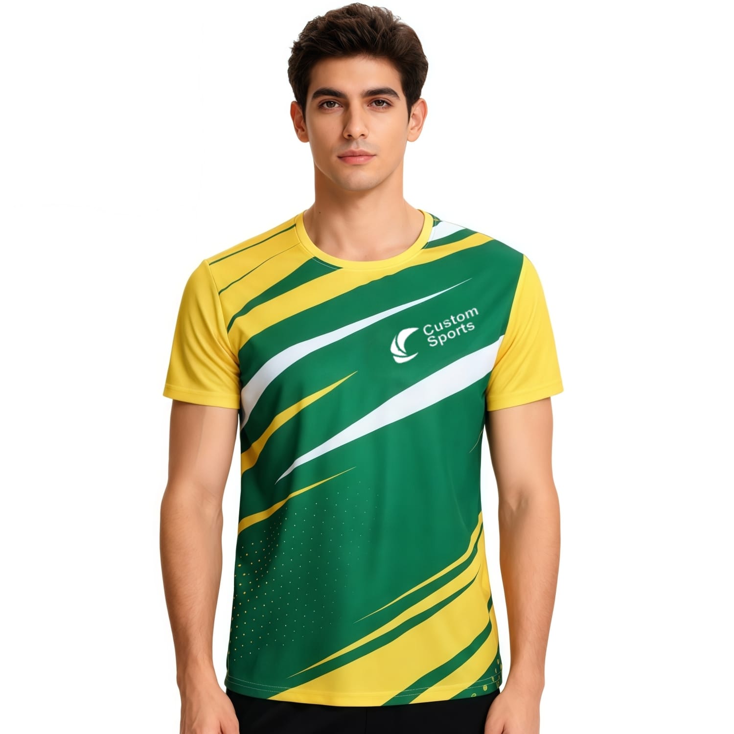 100% Polyester Sublimated Sports Tee Shirt