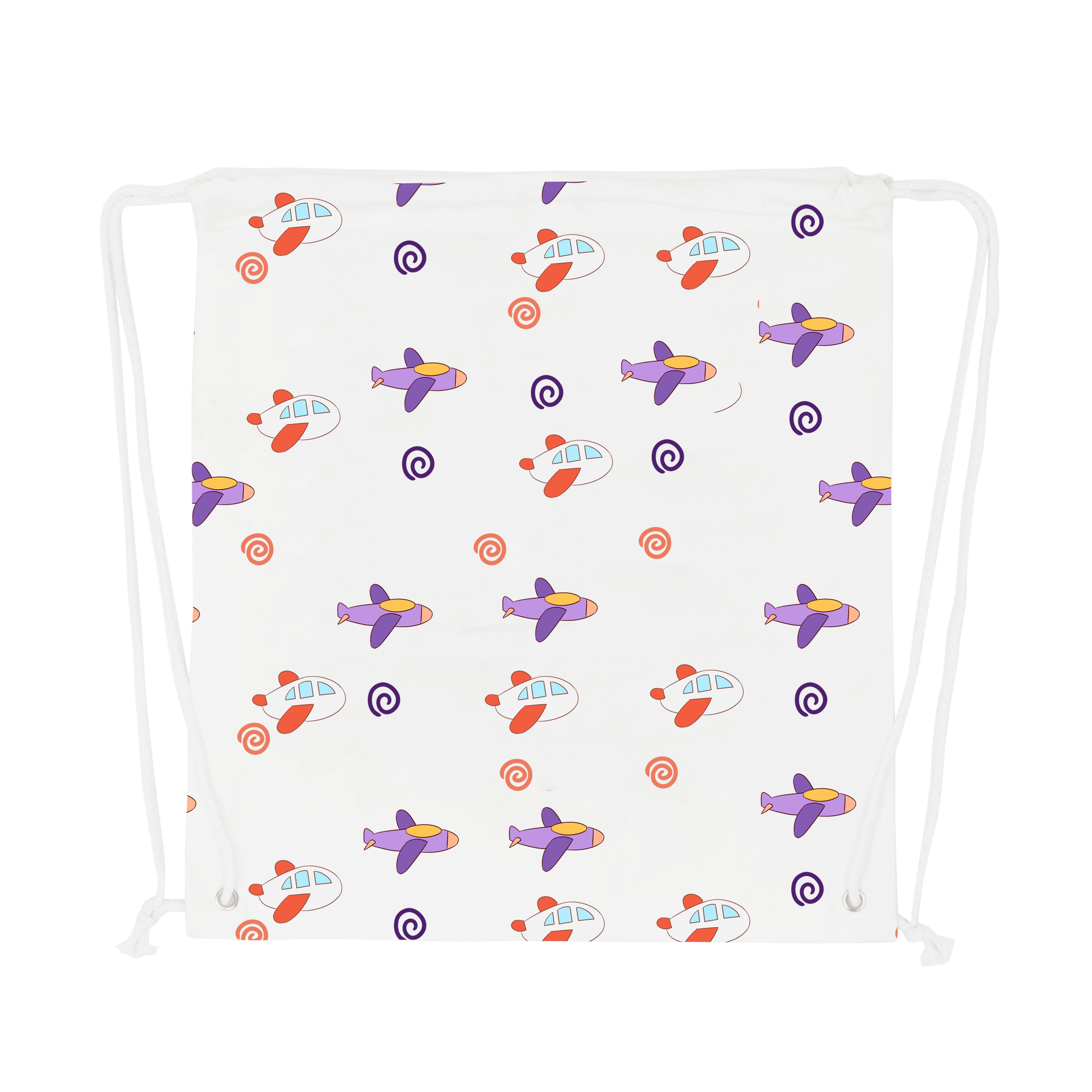 170gsm Digital Print Drawstring Cotton Bag