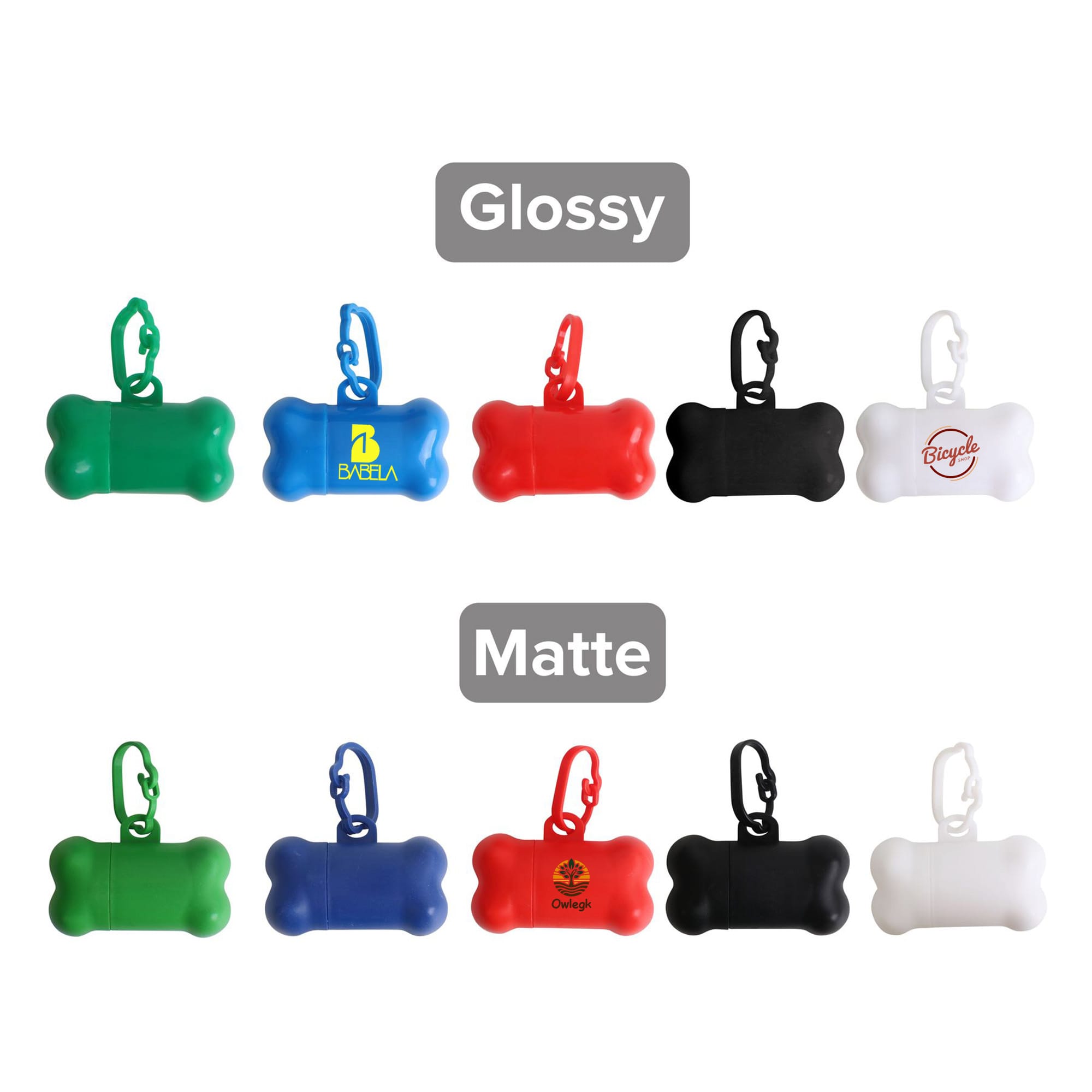 Bone Shape Pet Wastebag Dispenser