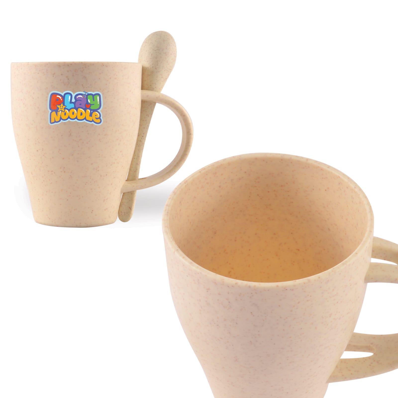 Avenue Wheat Fibre Cup and Spoon