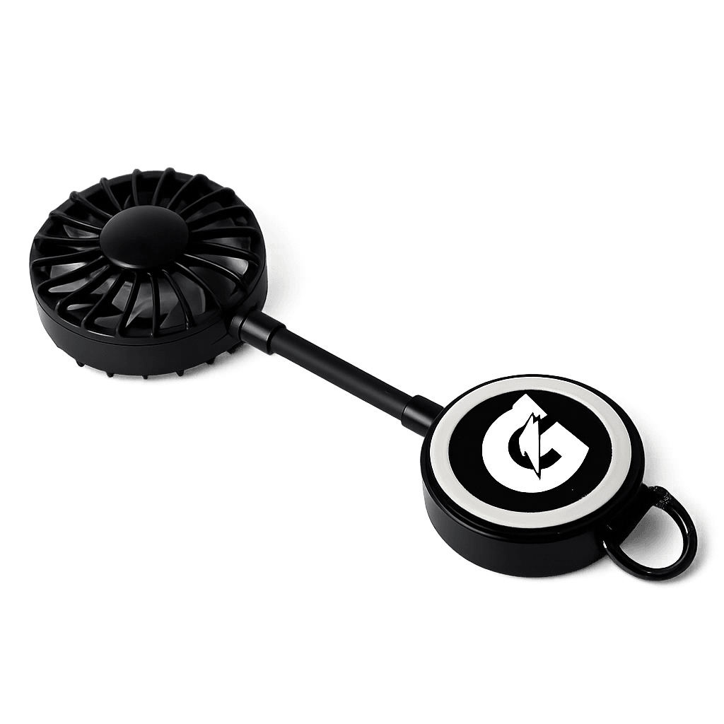 Magnetic 900mAh Type C Rechargeable Fan