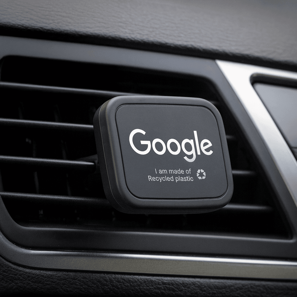 Kozo Universal Magnetic Car Vent Mount - ABS - Black - Rectangle