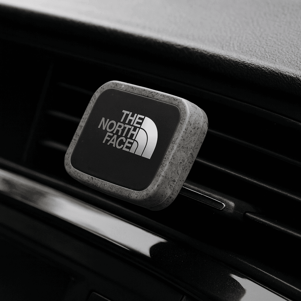 Kozo Universal Magnetic Car Vent Mount - ABS - Silver - Rectangle