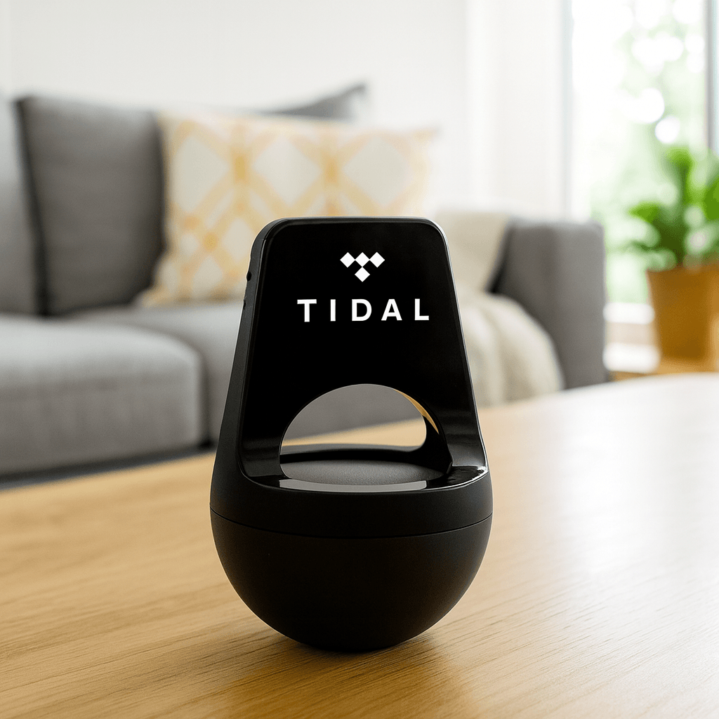 Geo Wireless speaker in Recycled ABS - Black