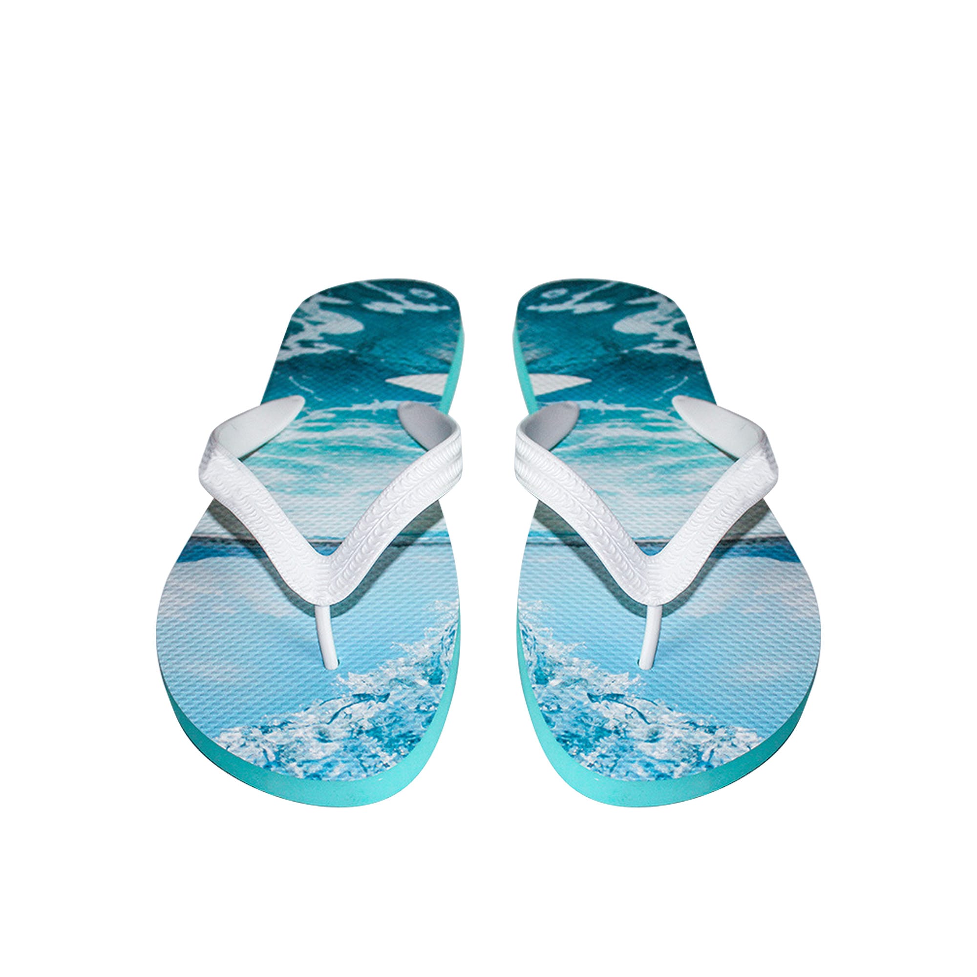 Rubber Talking Footprint Thongs