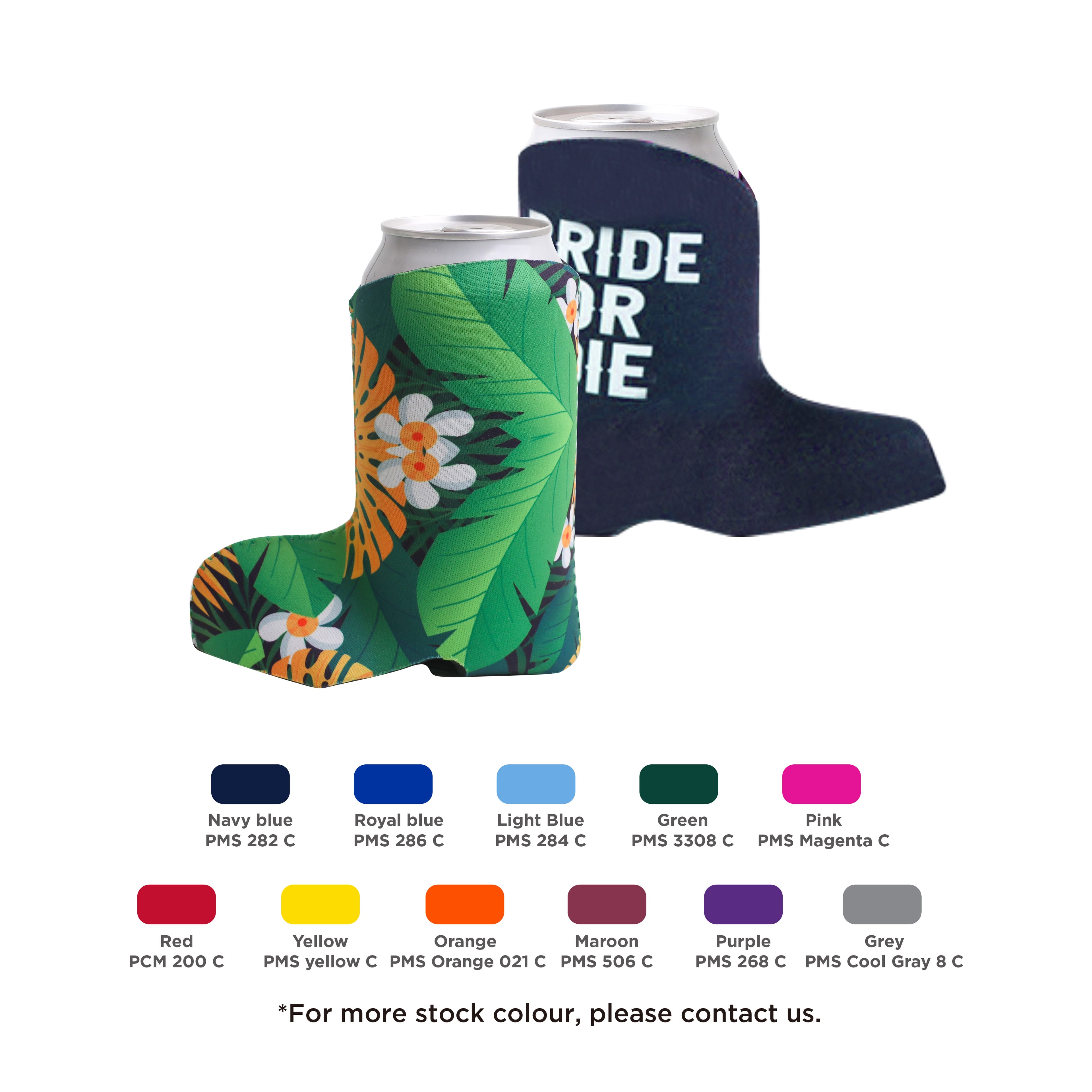 Boot Shape Stubby Holder