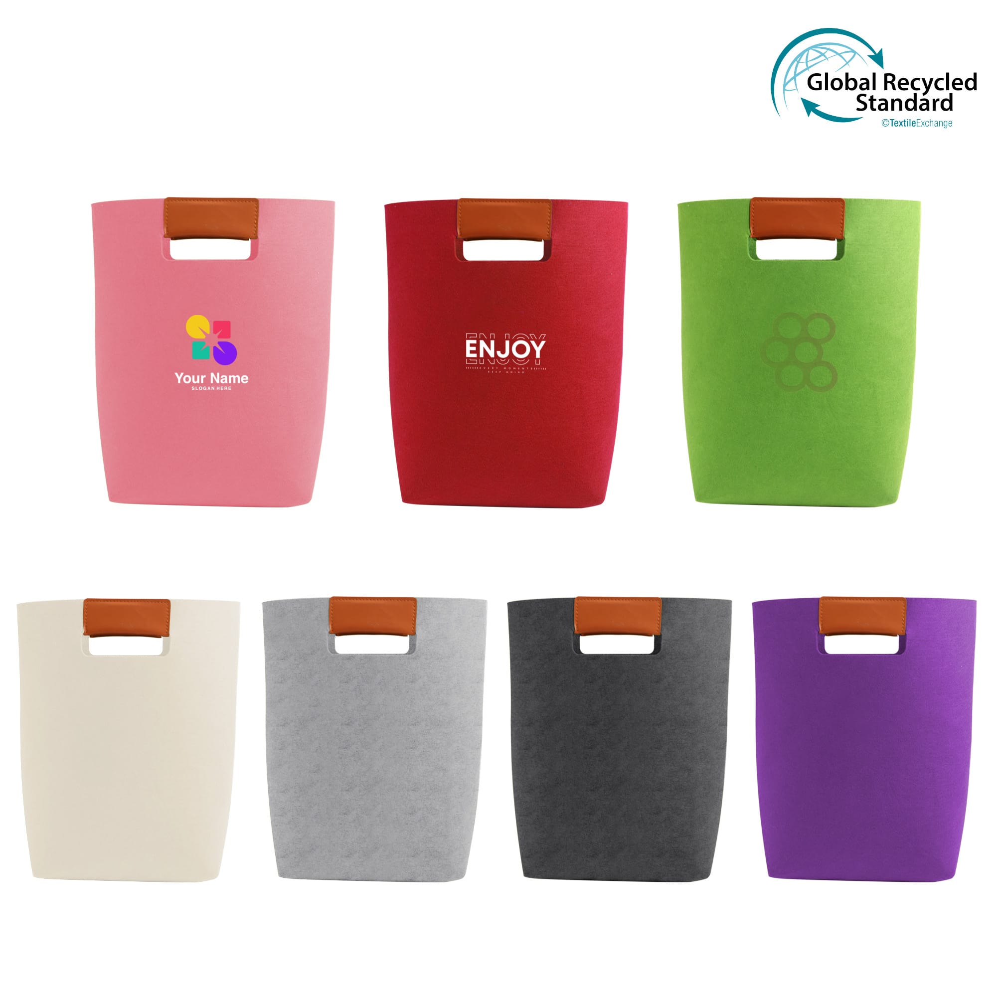 RPET Elegant Felt Carrying Tote Bag