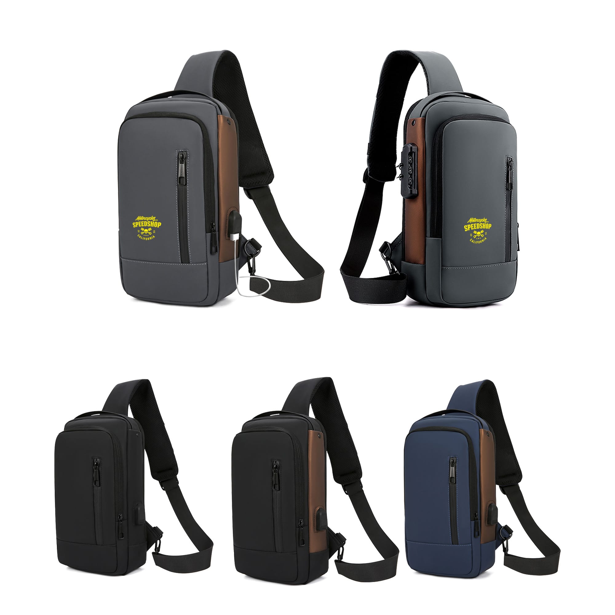 Anti-Theft Sling Bag