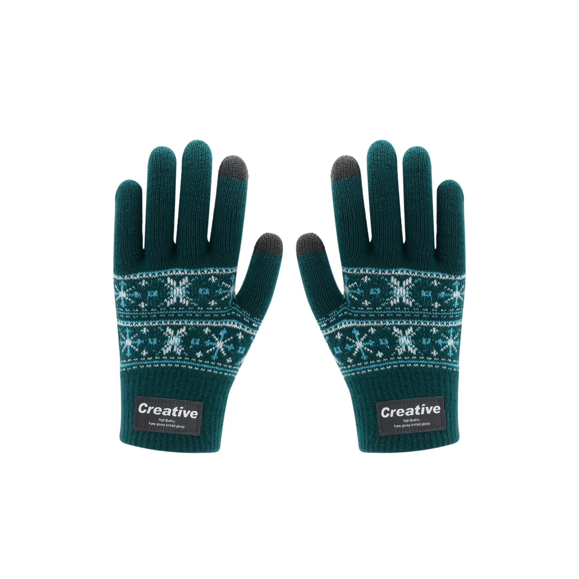 Kids Jacquard Gloves