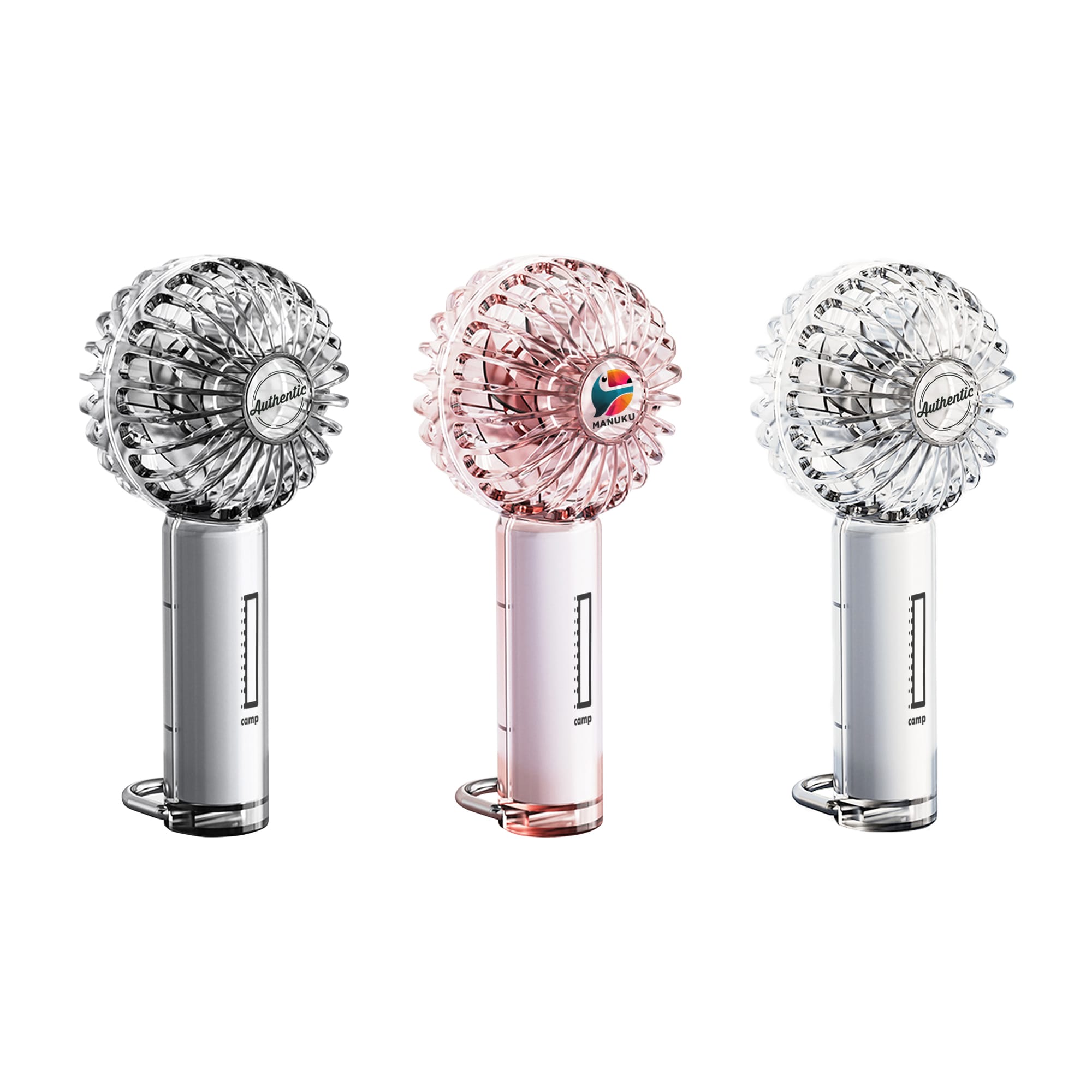 Transparent Fan with LED Light