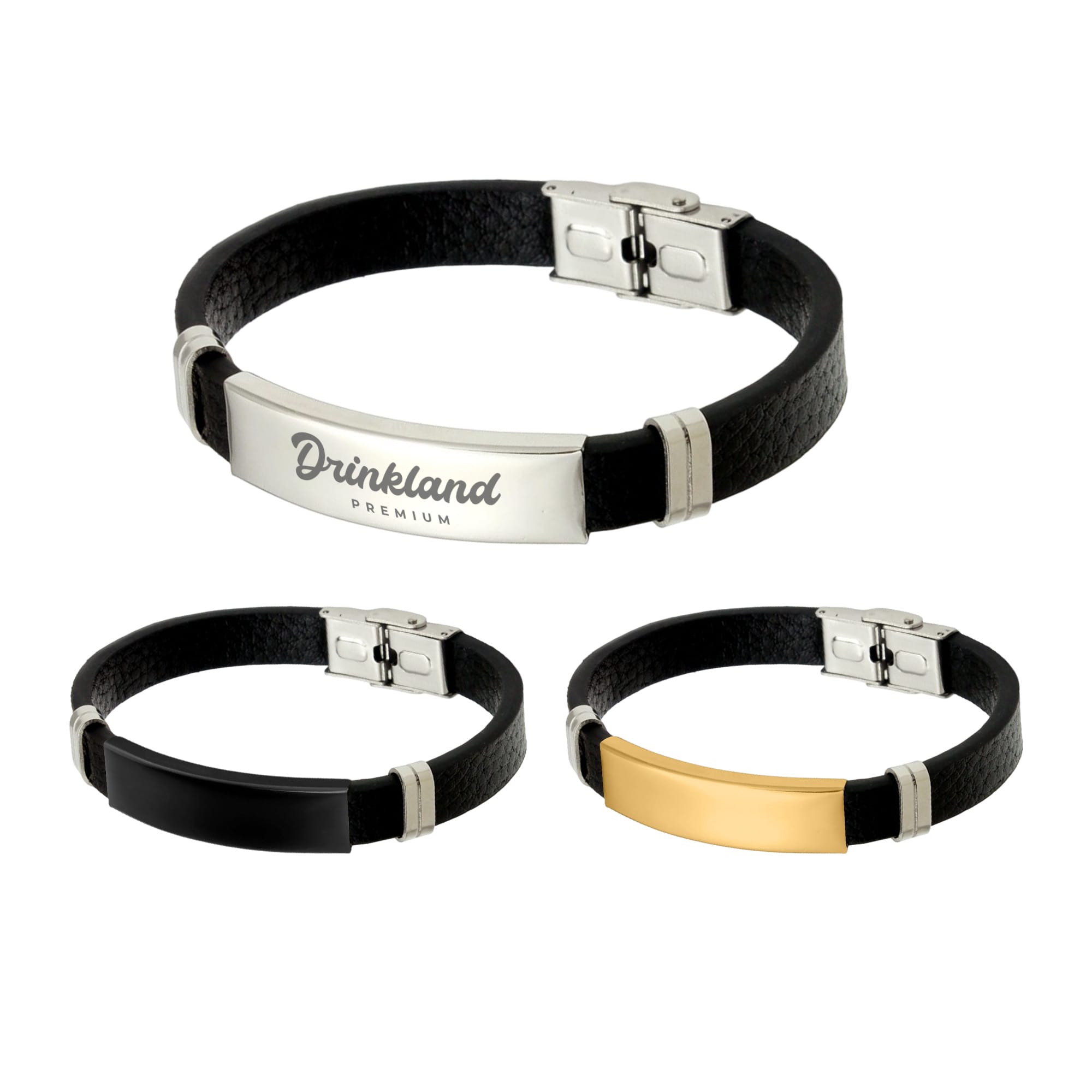 Custom PU Leather Bracelet