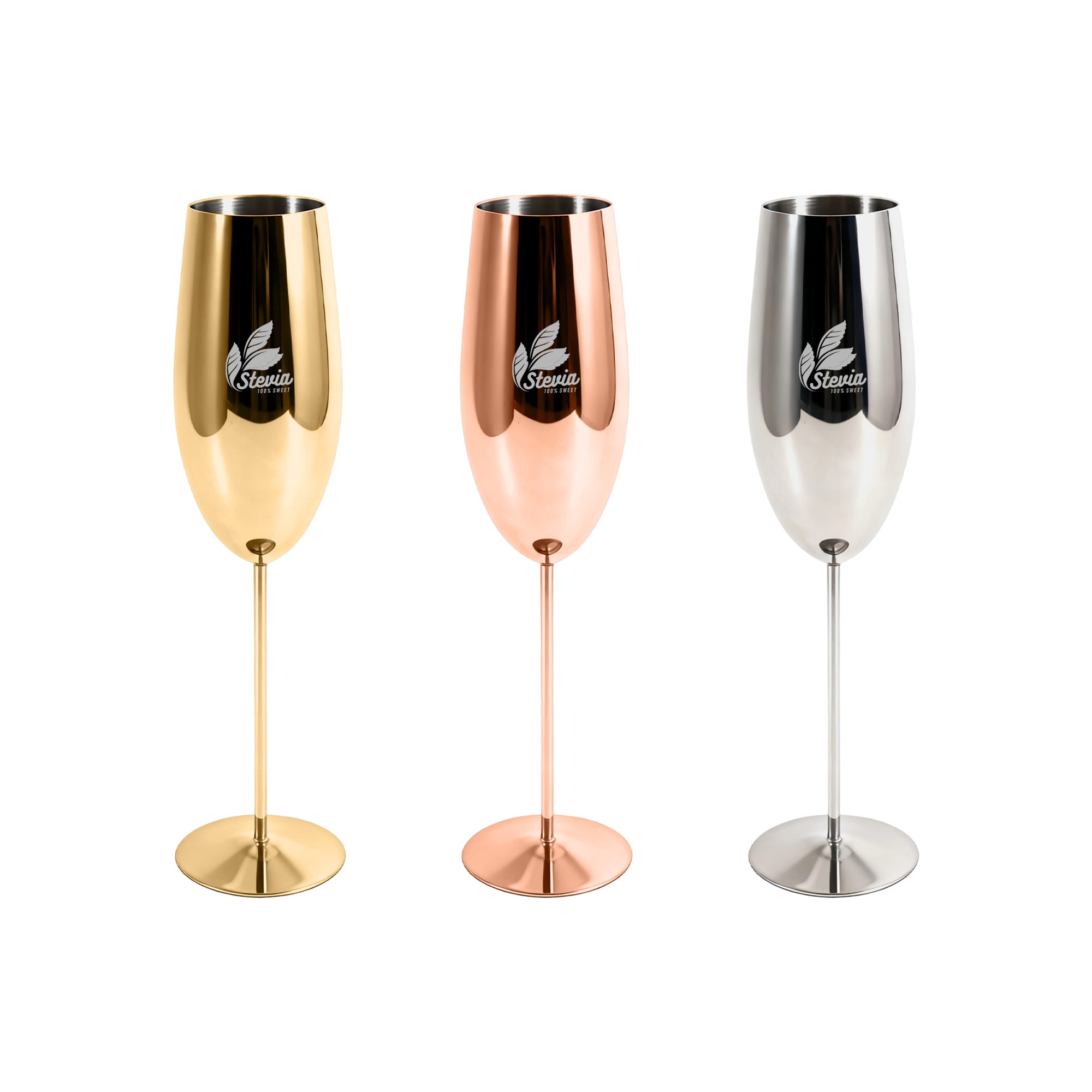 Stainless Steel Champagne Flute