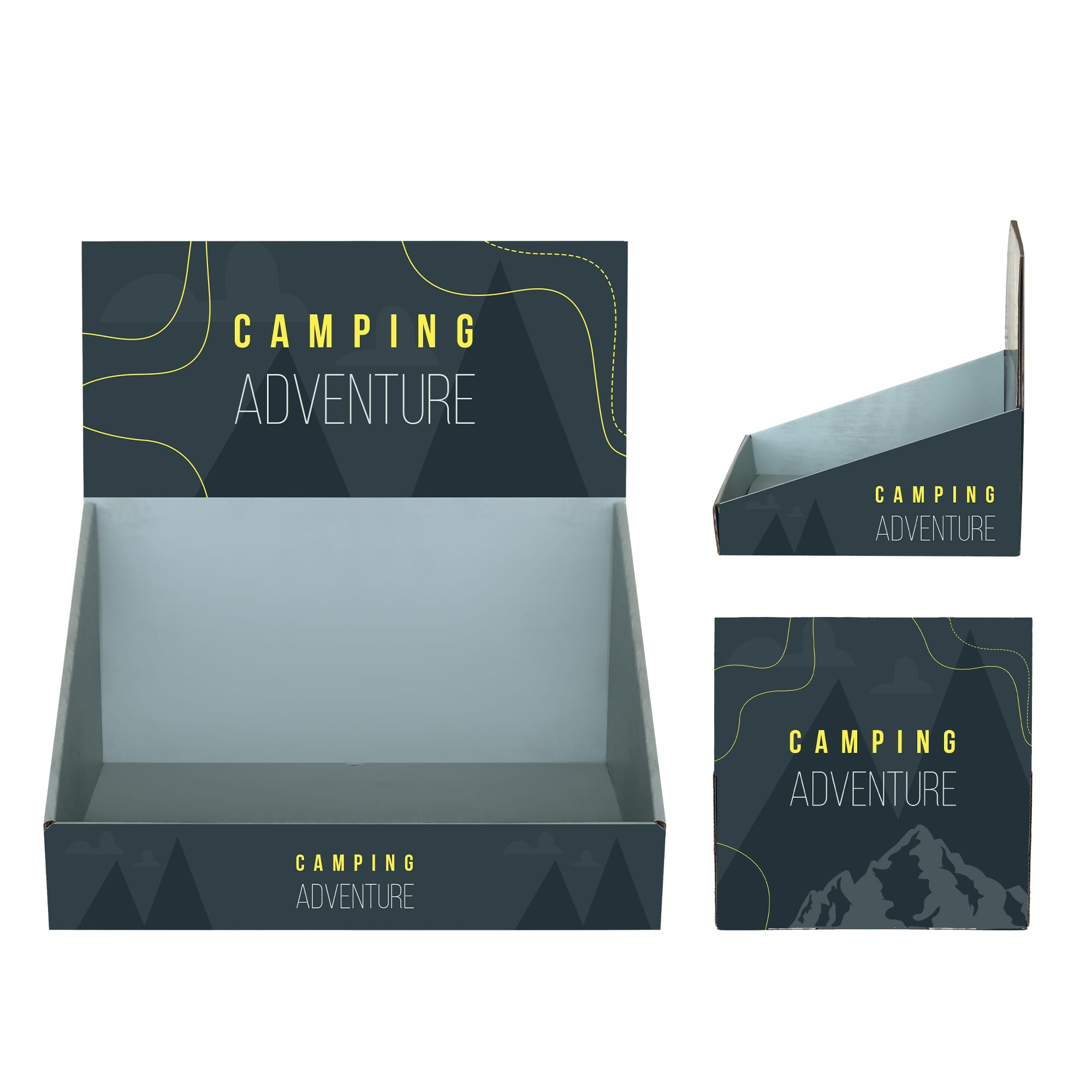 Corrugated Cardboard Counter Display