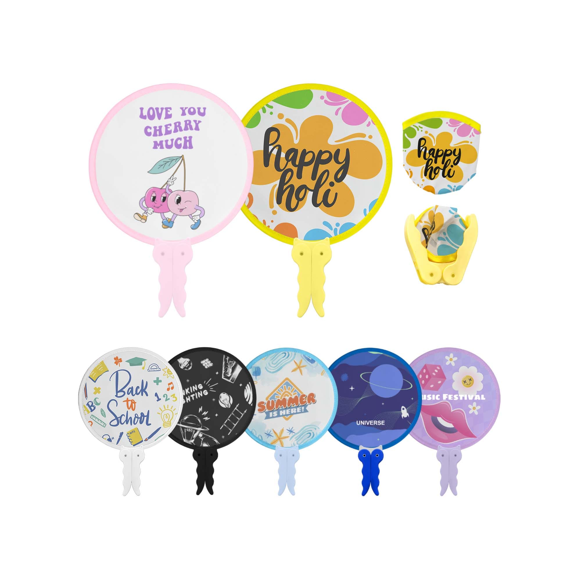 20cm Foldable Fan C