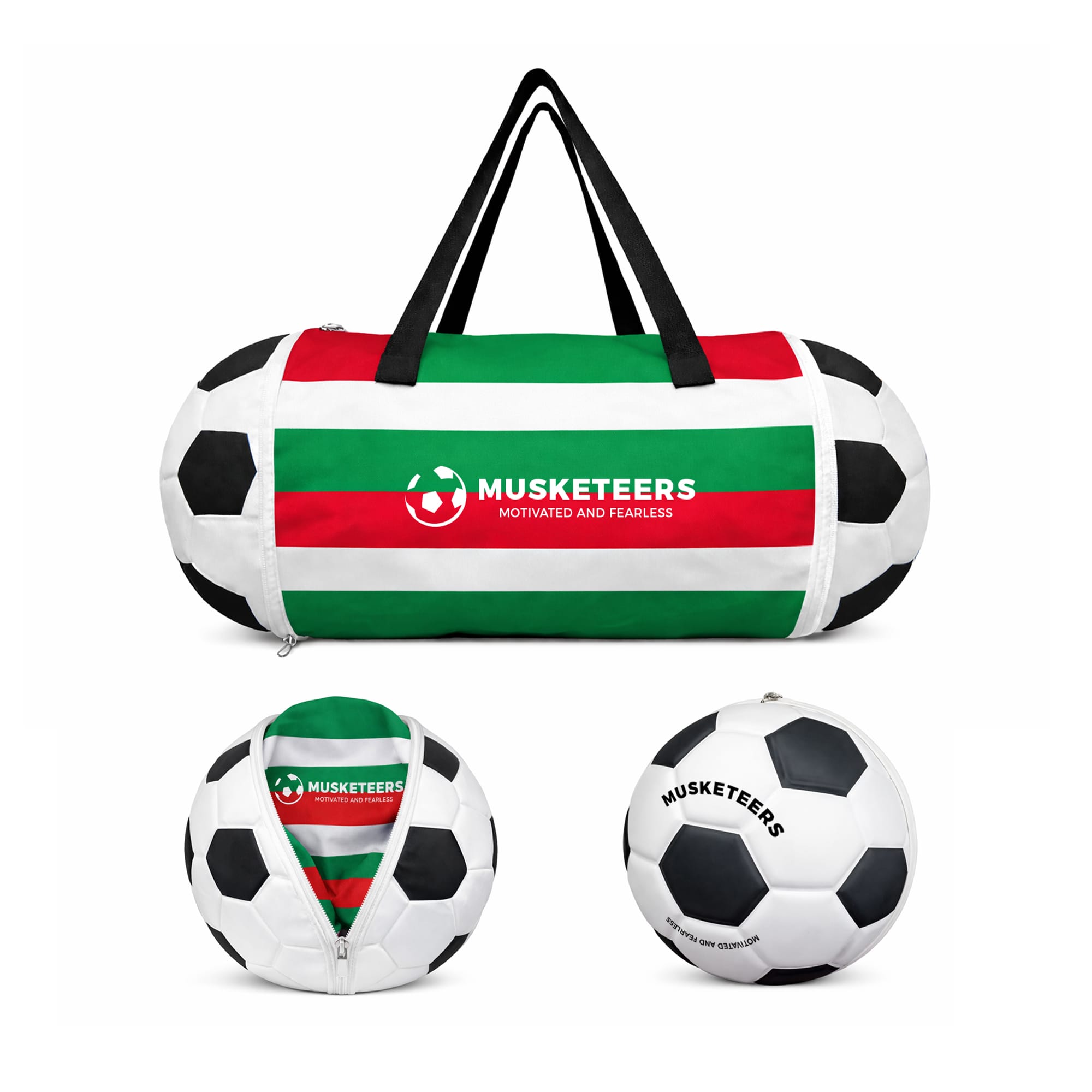 Full Colour Foldable Duffel Bag