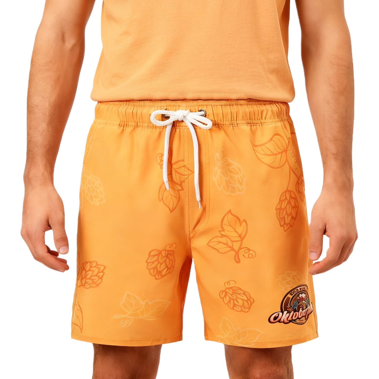 Men's Polyester Spandex Sublimated Swim Shorts