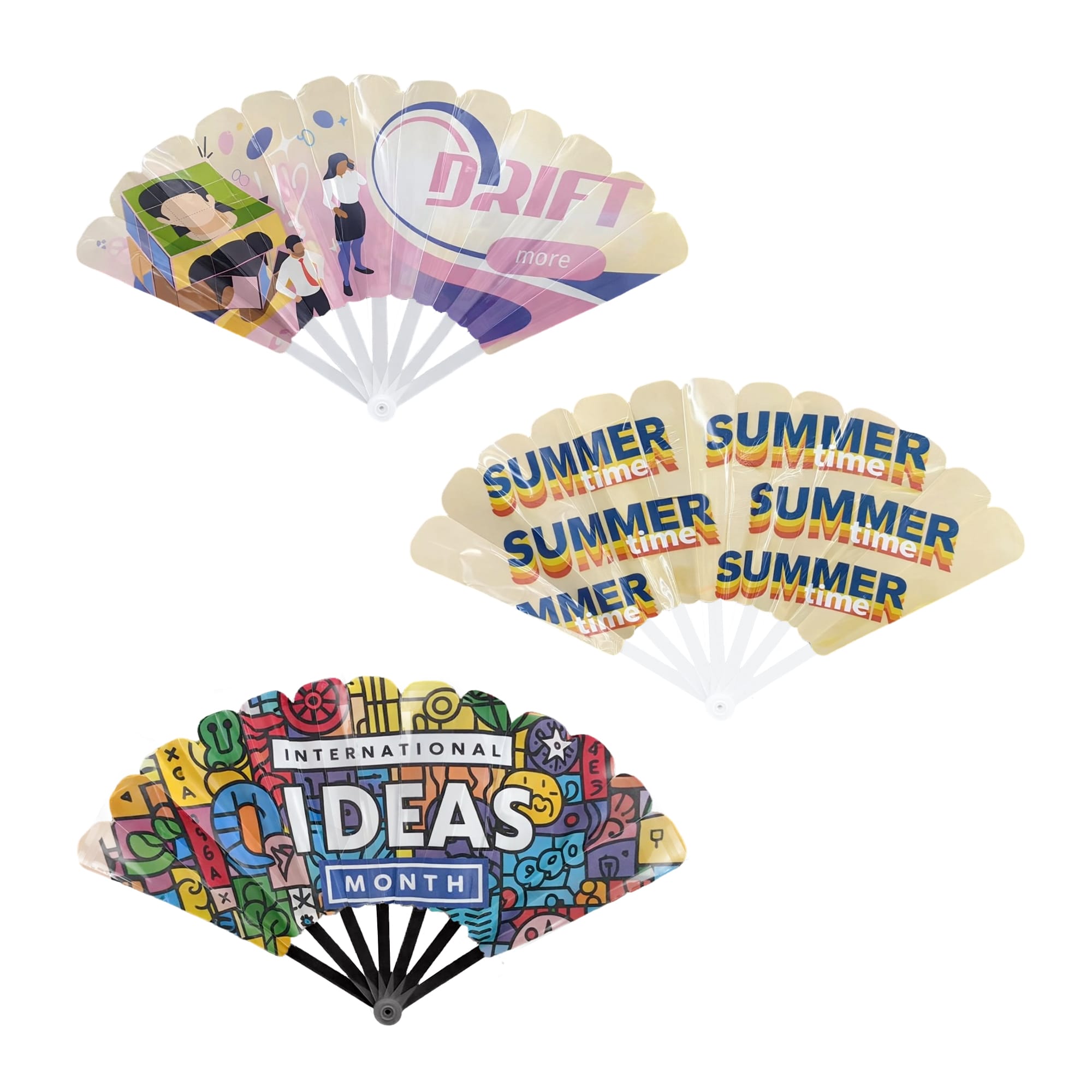 Plastic Hand Fan B
