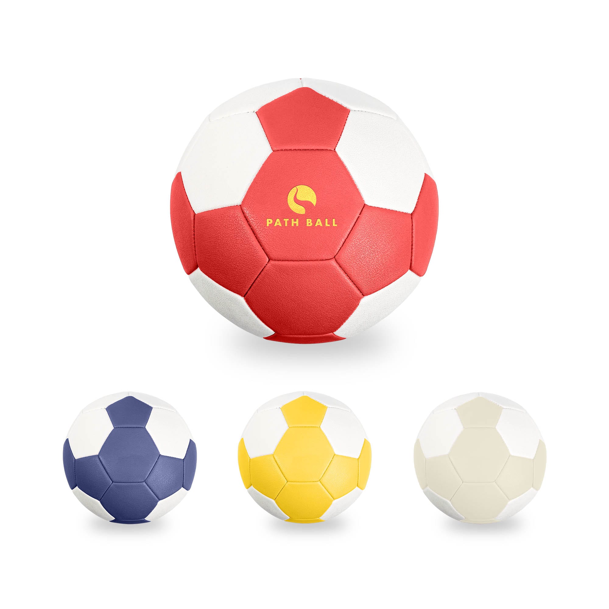 Machine-Stitched Microfiber PU Handball