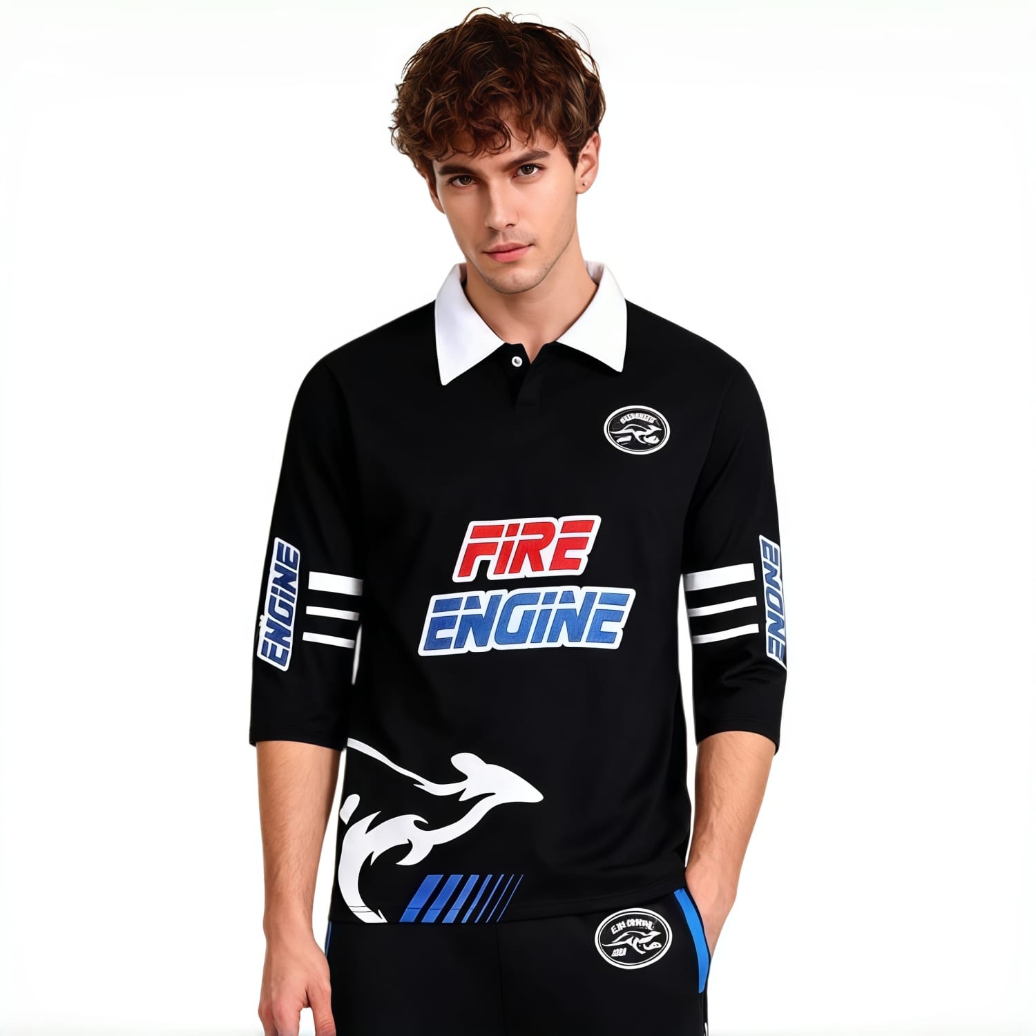 Highly Customized Three-Quarter Sleeve Football Jersey