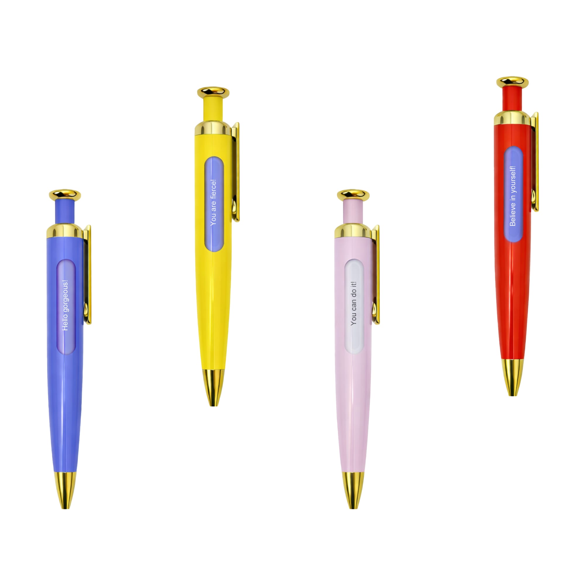 Rocket Shape Spin Message Pen