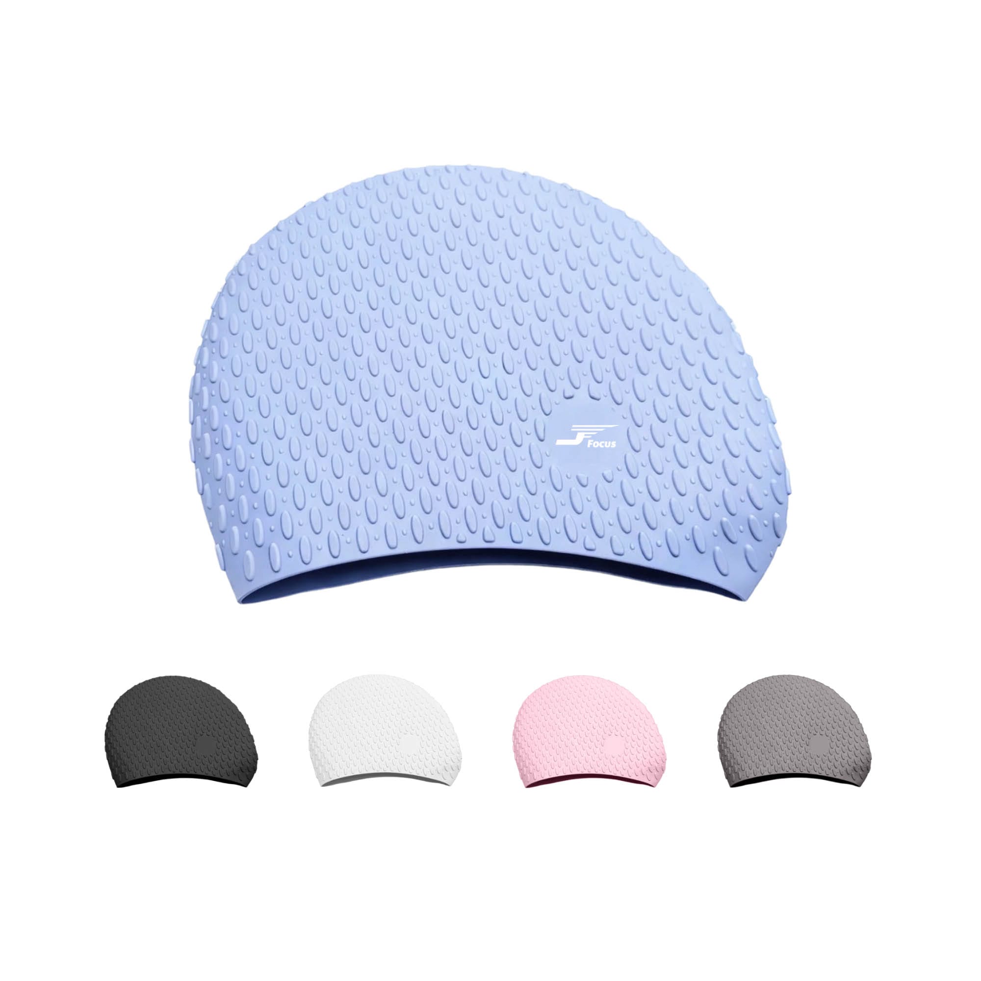 Premium Silicone Swimming Cap-Water Droplets