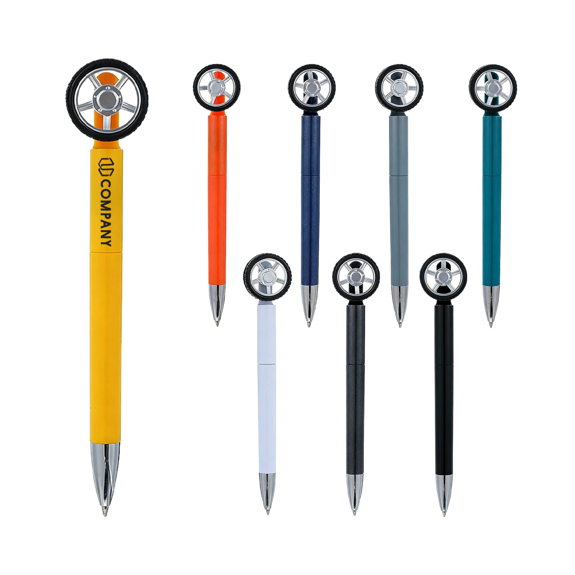 Fidget Spin Tyre Shape Pen