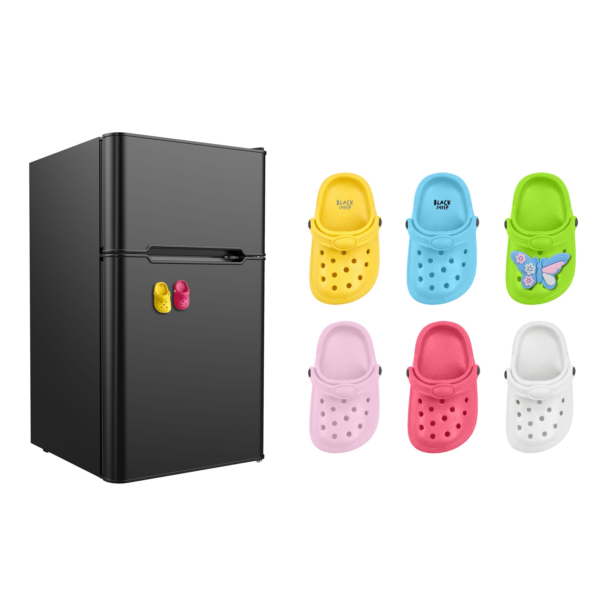 Classic Clog Shoe Fridge Magnets