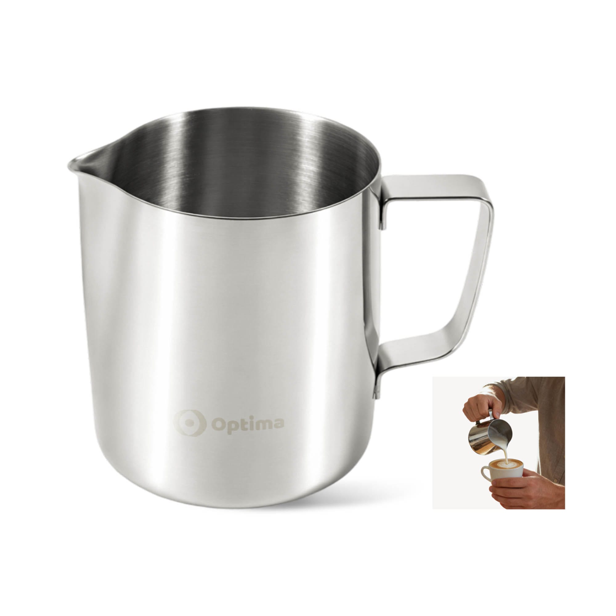 Stainless Steel Milk Frothing Pitcher