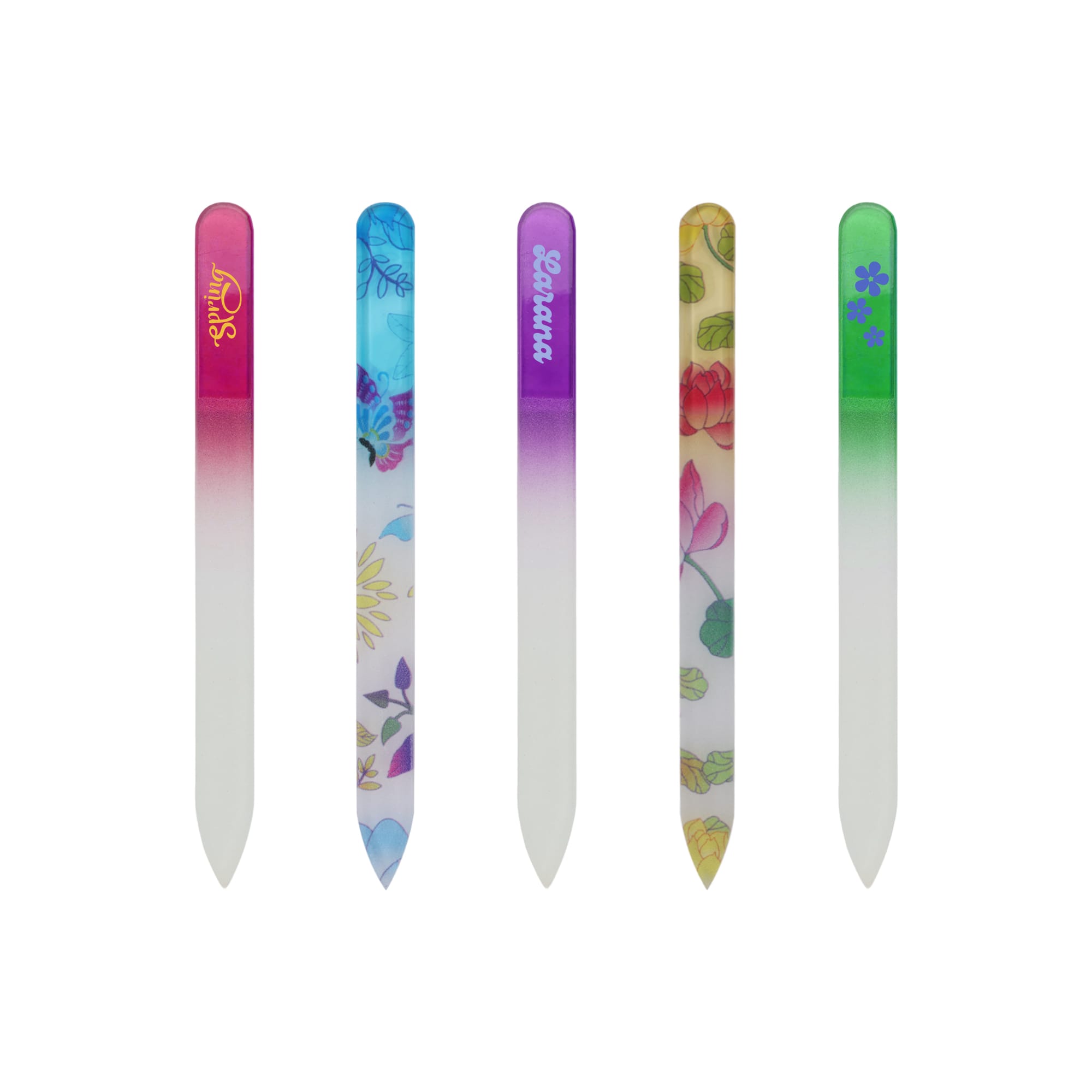Transparent Crystal Glass Nail File