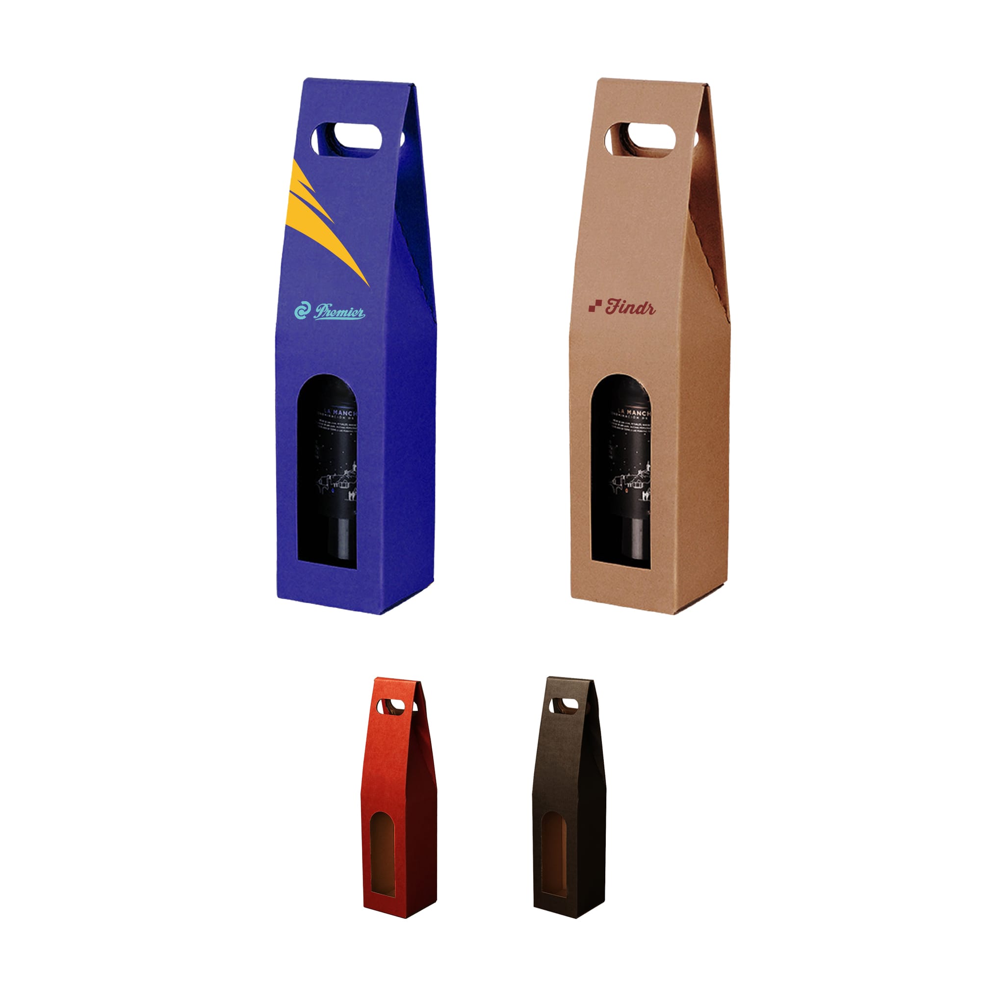 Single Bottle Portable Wine Box