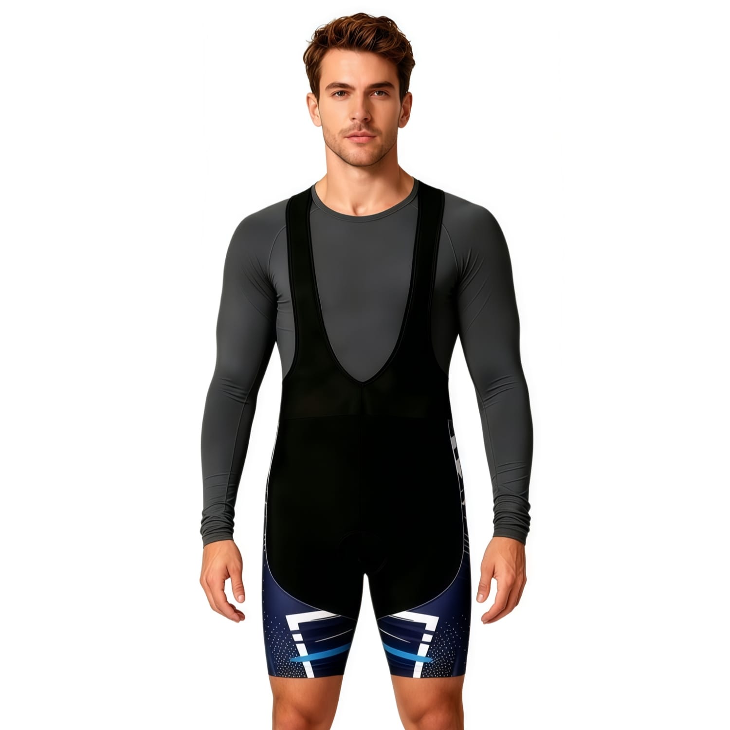 Men's Sublimated Cycling Bib Shorts