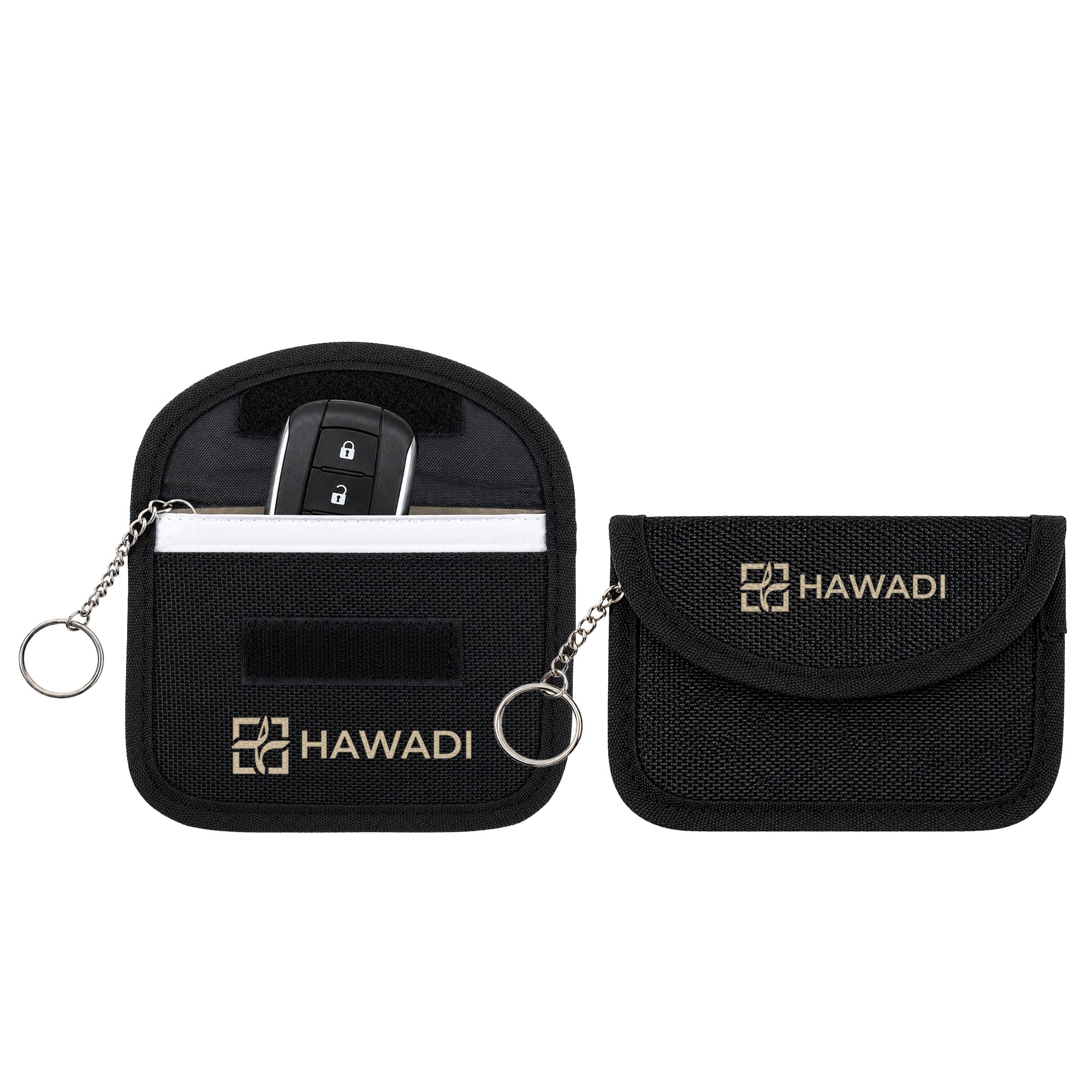 Faraday RFID Blocking Key Pouch