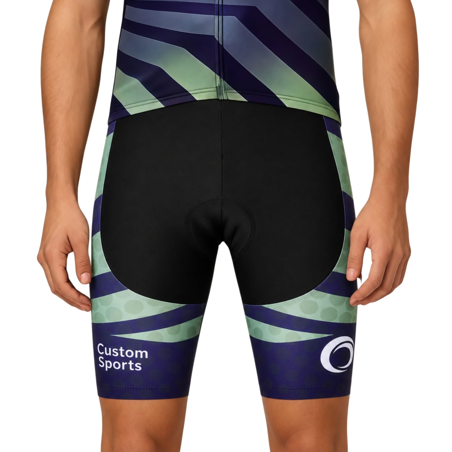 Men's Sublimated Cycling Shorts