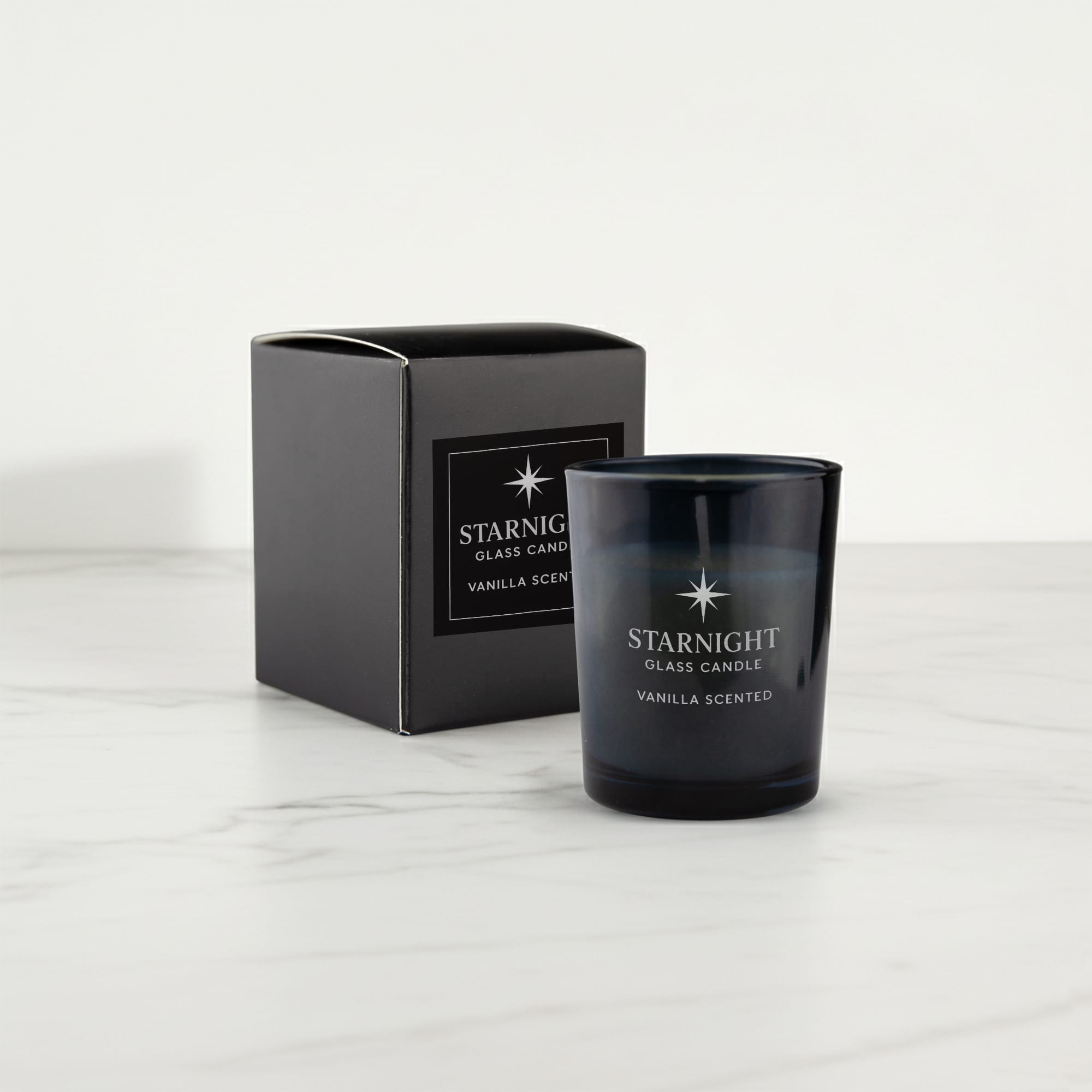 StarNight Glass Candle